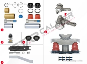 Brake Caliper Pad Repair Kit (Without Pin)
