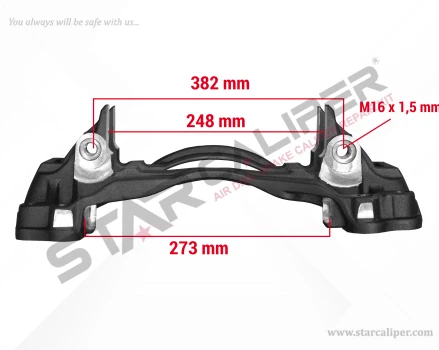 Caliper Carrier ( SN7 - 22.5 - Scania Left )