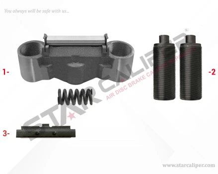 Caliper Bridge Assembly Kit