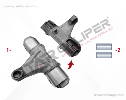 Lever Repair Set ( With Pin - Iveco )