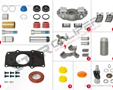 Caliper Repair Set (Left)