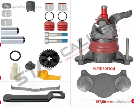 Complete Caliper Repair Set 