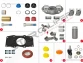 Caliper Repair Set (Right) 
