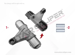 Lever Repair Set ( With Pin - Iveco )