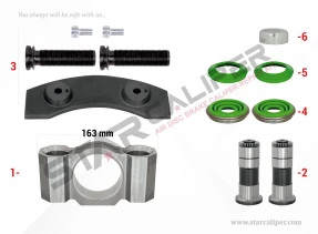 Caliper Assembly Kit (Left)