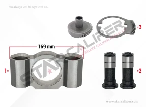 Gear & Bridge Assembly Kit (Left)