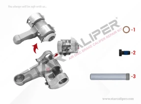 TSB4312 12 TON AXLE (Without Pin) TYPE