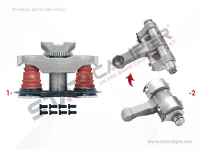 TSB4312 12 TON AXLE (Without Pin) TYPE