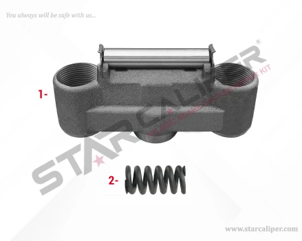 Caliper Bridge Assembly