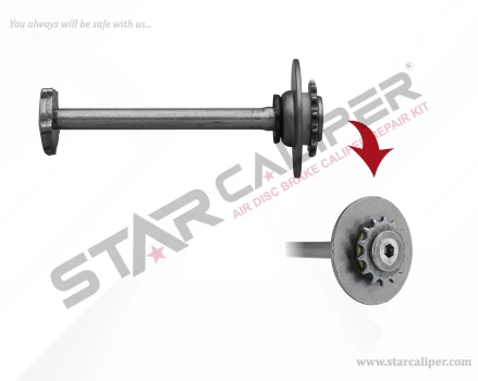 Caliper Adjusting Shaft (without Spring)