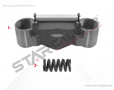 Caliper Bridge Assembly
