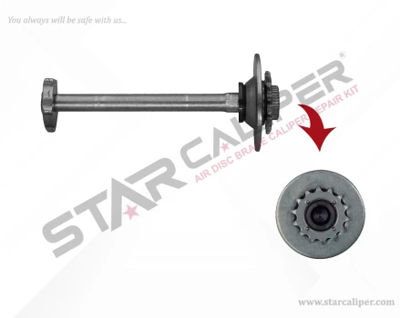 Caliper Adjusting Shaft (without Spring)