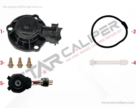 Caliper Plastic Cover (2 Cables Sensor)