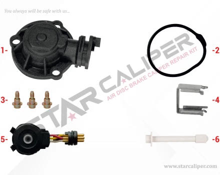 Caliper Sensor Cover (3 Cables Sensor - Man)