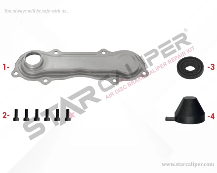 Caliper Aluminium Cover (Without Sensor)