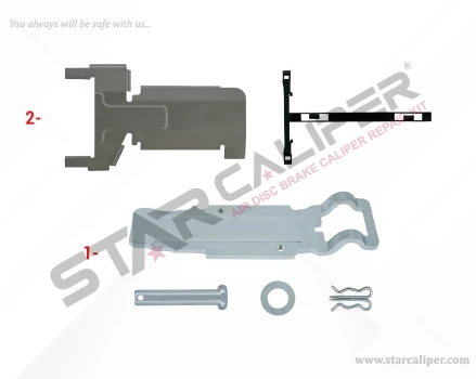 Pad Retainer & Cable Protection Kit