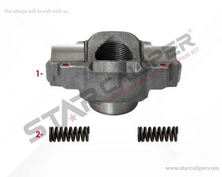Caliper Bridge Assembly