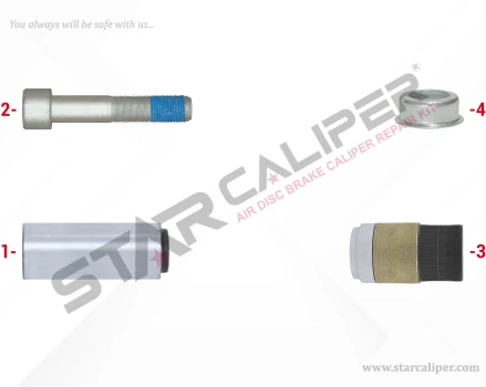 Caliper Guide Repair Kit