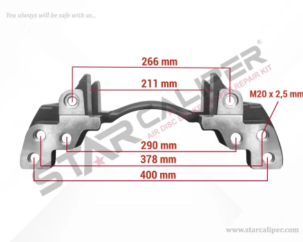 Caliper Carrier ( Knorr Bendix -8° - 22.5 )