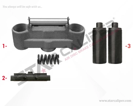 Caliper Bridge Assembly Kit