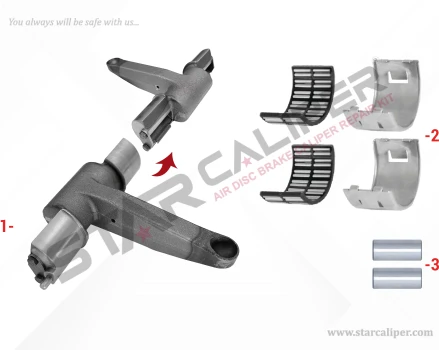Lever Repair Kit (Radial - Right)