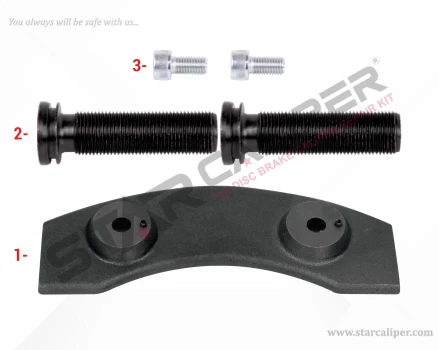 Caliper Push Plate Repair Kit (Right)