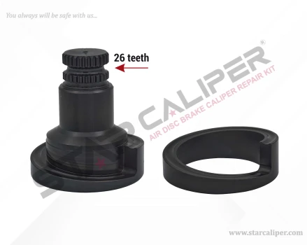 Shaft Assembly (Short - Right) 26 Teeth