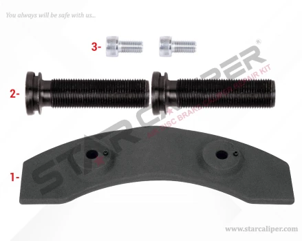 Push Plate Repair Kit (Left)