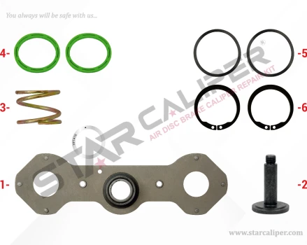 Adjusting Mechanism Repair Kit (Left)