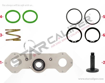 Adjusting Mechanism Repair Kit (Left)