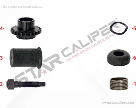 Caliper Repair Kit (Left)