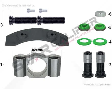 Caliper Assembly Kit (Right)