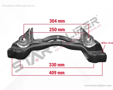 Caliper Carrier ( Elsa225 - 22.5 - Right )