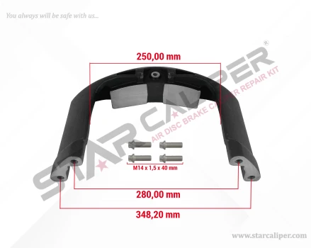 Caliper Bridge Kit ( EX225 )