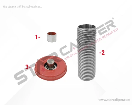 Caliper Piston Tappet & Seals Repair Kit