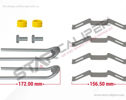Caliper Pad Retainer Repair Kit