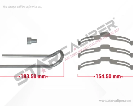 Caliper Pad Retainer Repair Kit