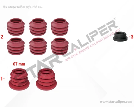 Caliper Boots Repair Kit