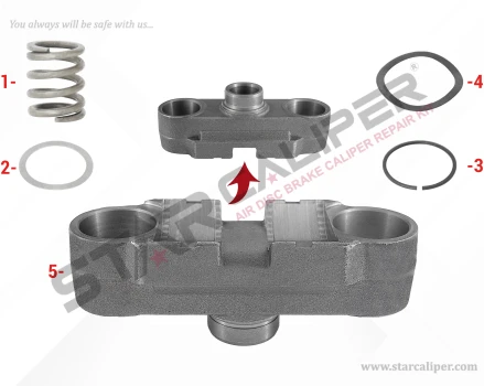 Caliper Bridge Assembly Repair Kit