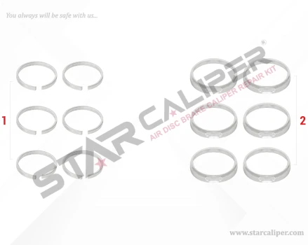 Caliper Circlip Kit