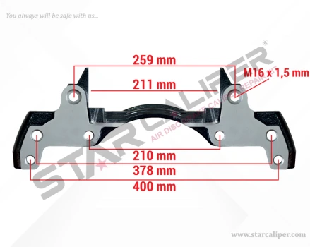 SAF Modul T Axle