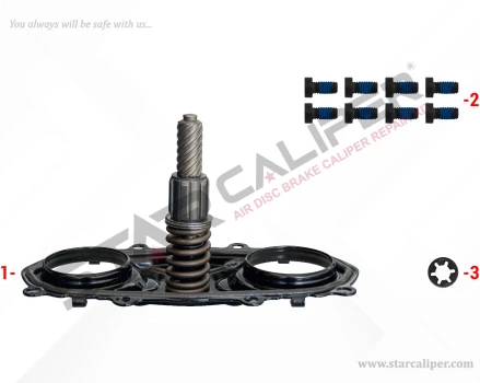 Caliper Cover Mechanism