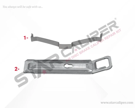 Caliper Pad Retainer Repair Kit