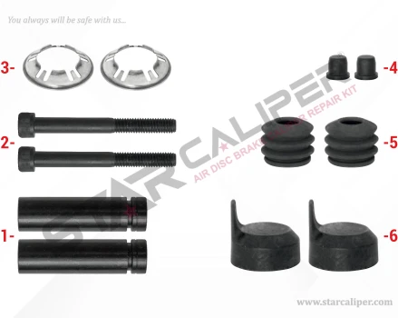 Caliper Guide Pin Repair Kit