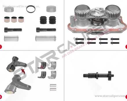 CALIPER REPAIR SET ( LEFT )