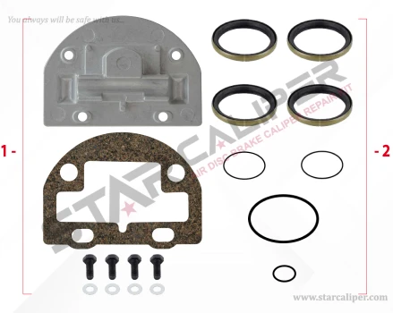 Brake Cover Plate Seal Kit 