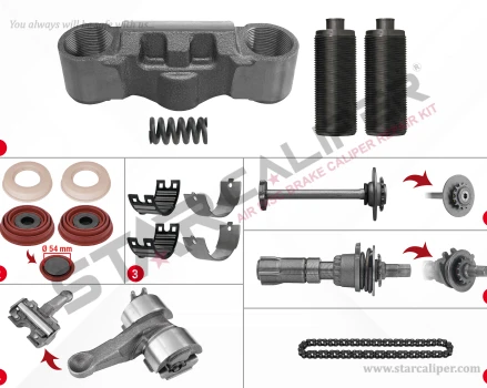 Caliper Complete Mechanism Repair Kit