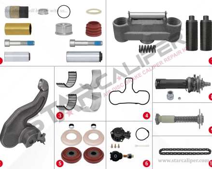 Caliper Complete Repair Set ( SB7 - MB )
