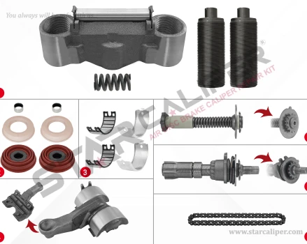 Caliper Complete Mechanism Repair Kit