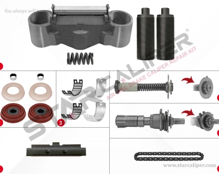 Caliper Complete Mechanism Repair Kit